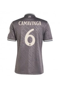 Real Madrid Eduardo Camavinga #6 Fotballdrakt Tredje Klær 2024-25 Korte ermer